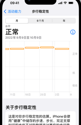 余杭iPhone手机维修如何在iPhone开启'步行稳定性通知'